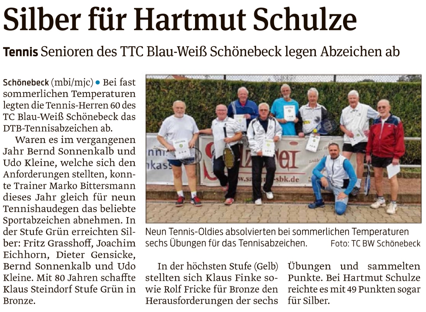 Volksstimmebericht vom 17.10.2018