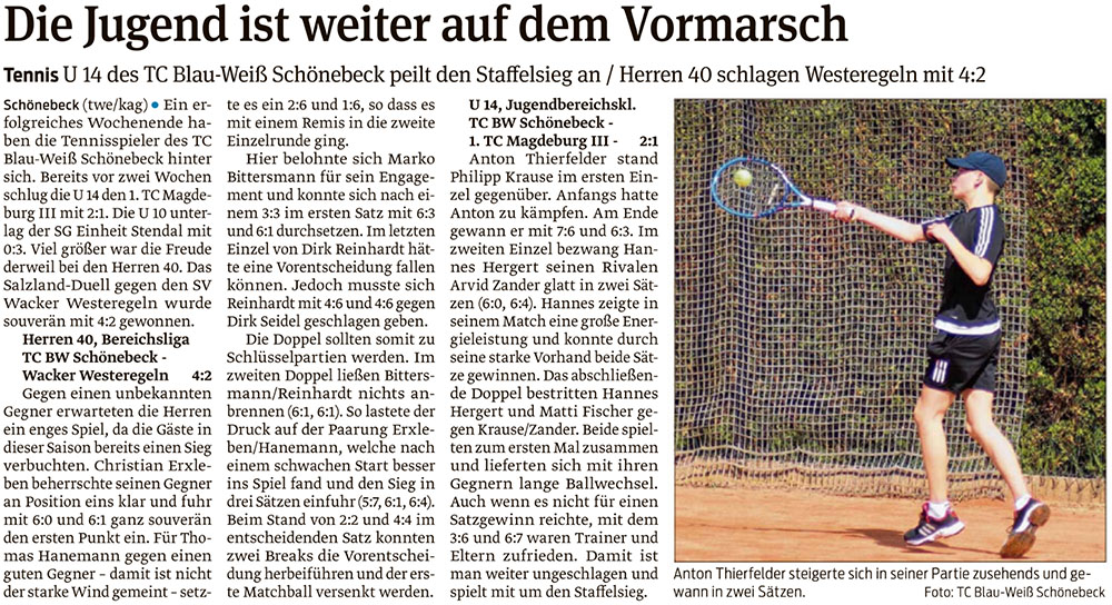 Volkssimmebericht vom 29.05.2019